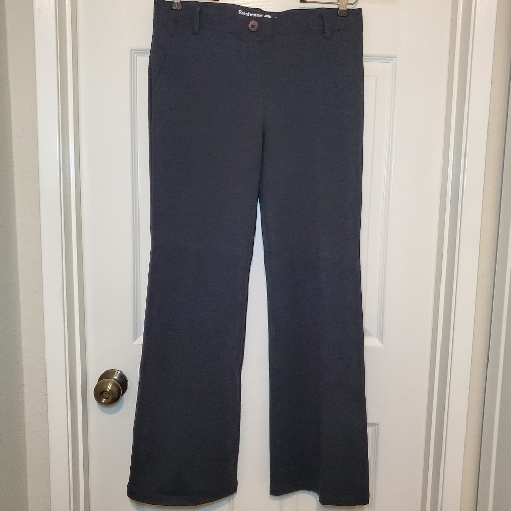 Betabrand Dress Yoga Pants Gray Sz LP